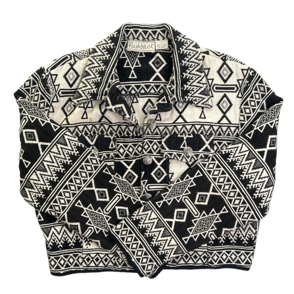 flashback Jackets & Blazers - Authentic Vintage Flashback Aztec Jacket
